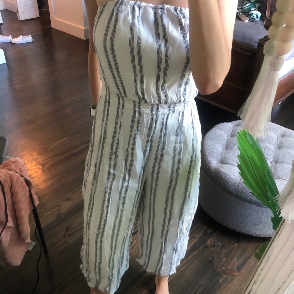 Strapless Romper
